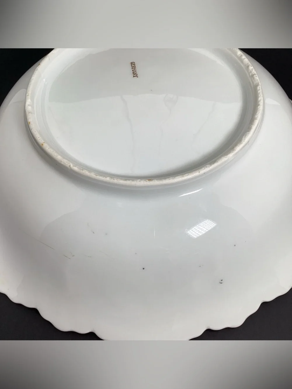 Vintage German Lusterware Porcelain Decorative Bowl